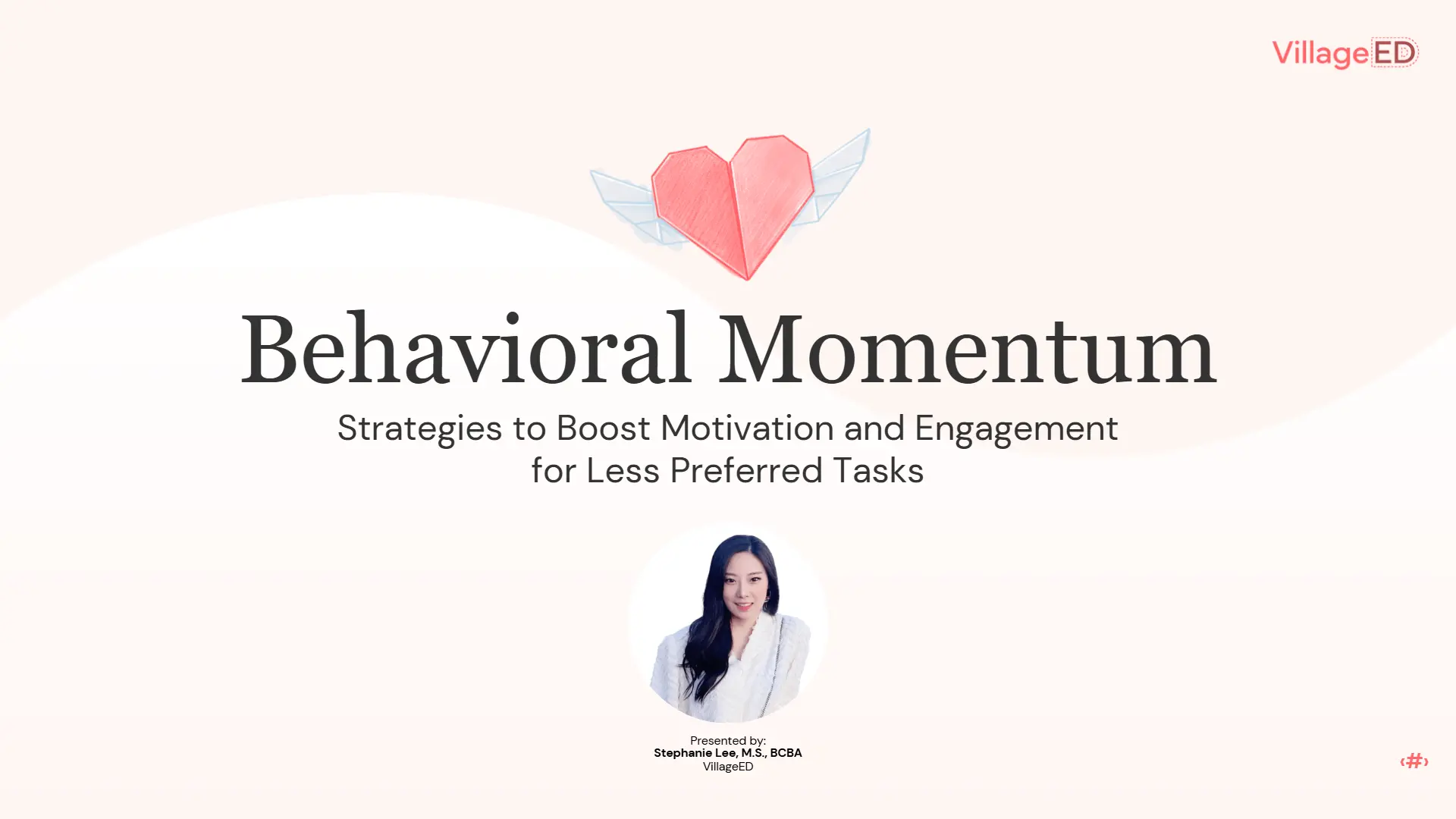 Behavior Momentum